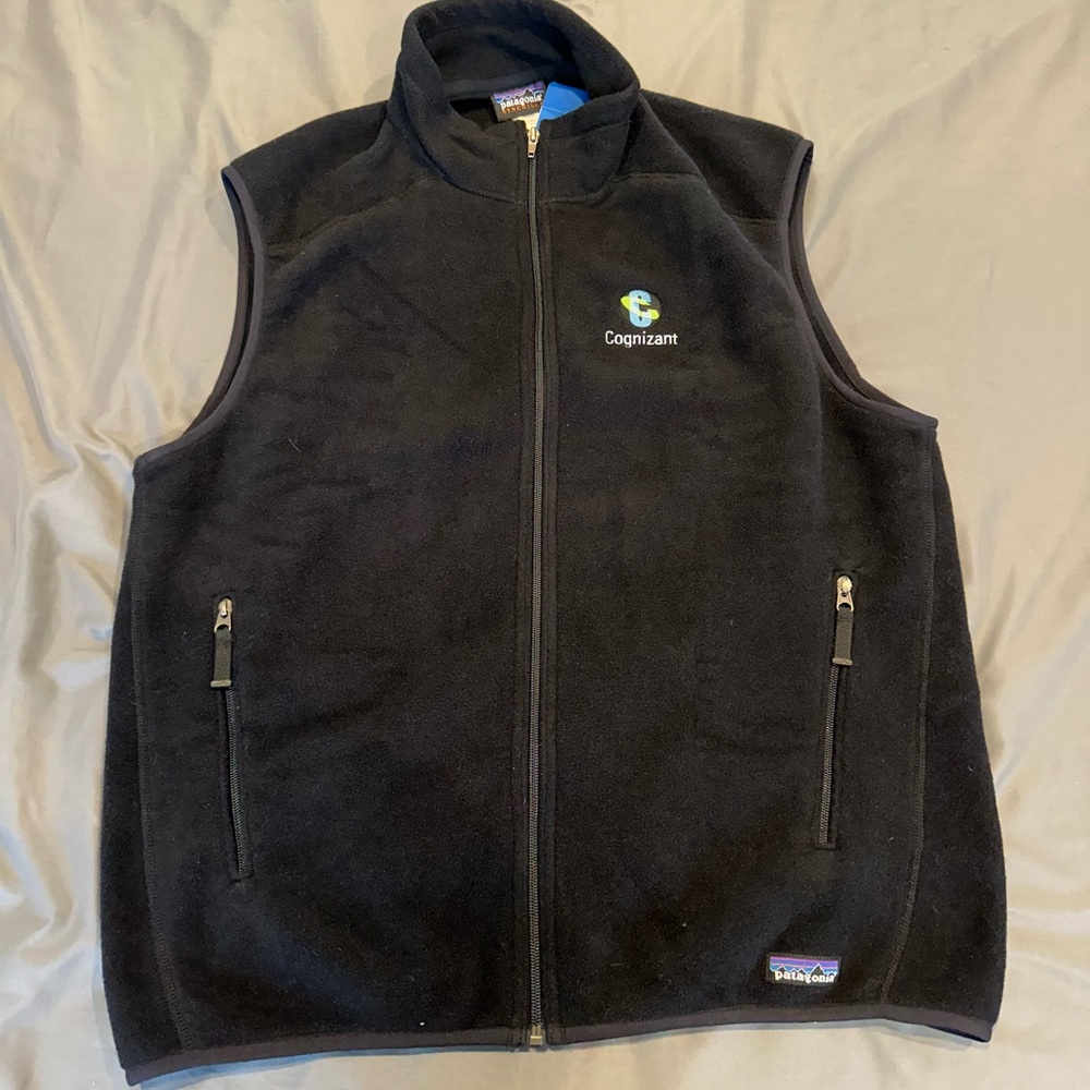 Black‎ Patagonia synchilla Fleece Vest